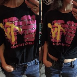 MTV Graphic Oversized Tee